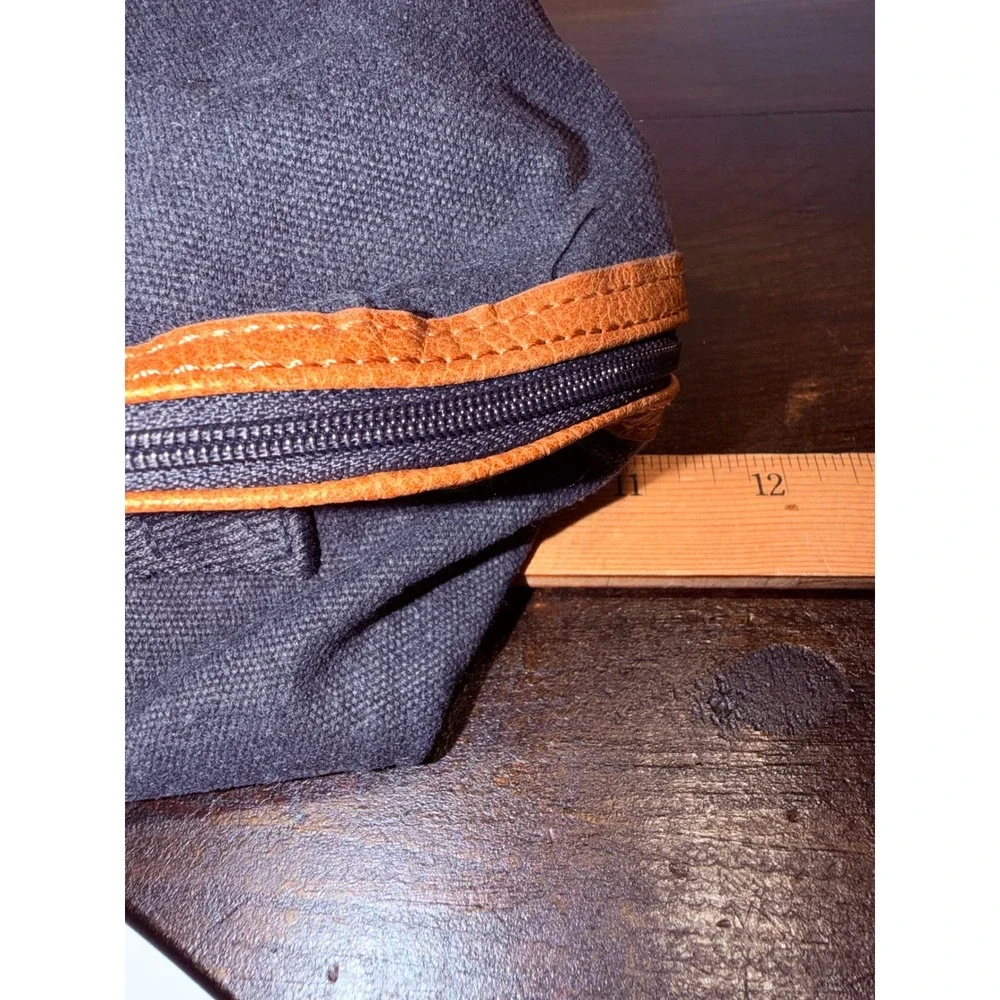 Thirty-One Expanding Canvas Toiletry Case Bag‎ Travel Organizer